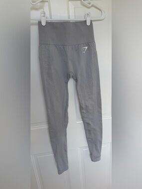 Gymshark Vital Seamless Leggings Gray High Rise XS Athletic Workout